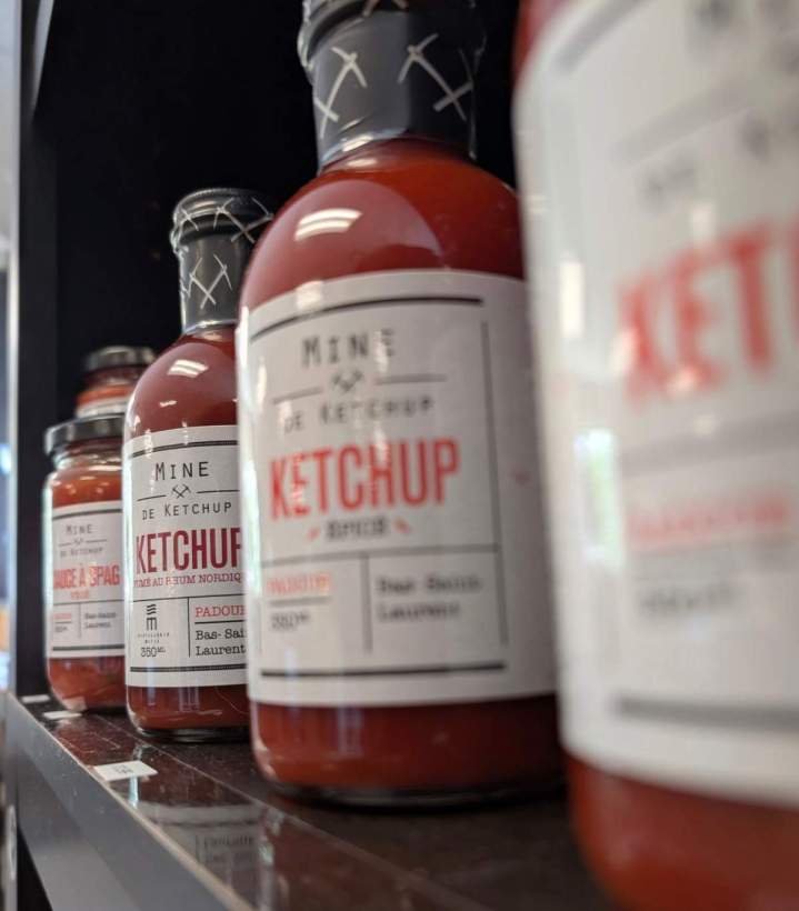 Ketchups de qualité Sainte-Anne-de-Beaupré