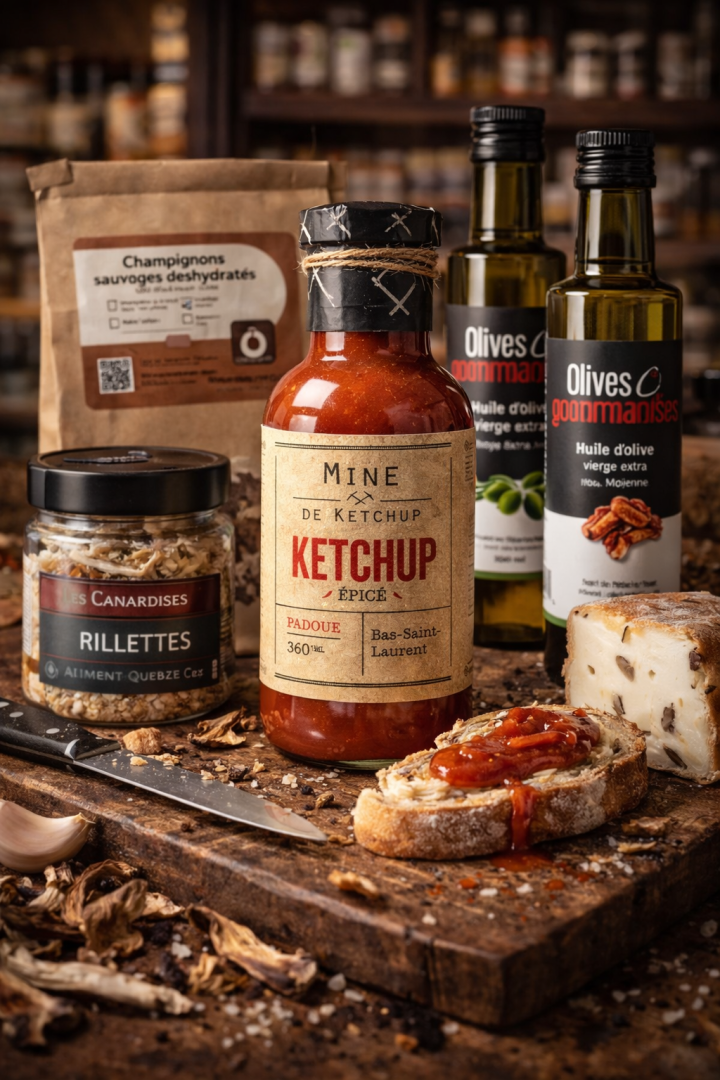 Accompagnements et produits fins pour vos repas